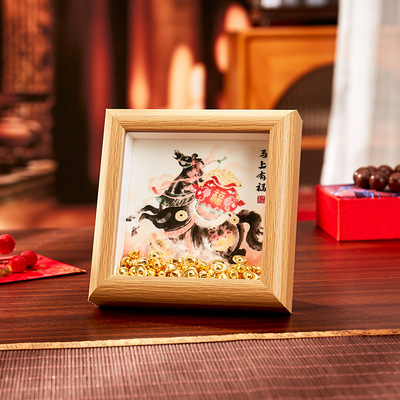 马年文创纪念摆件企业新年福利礼物赠员工客户家居办公两用礼品