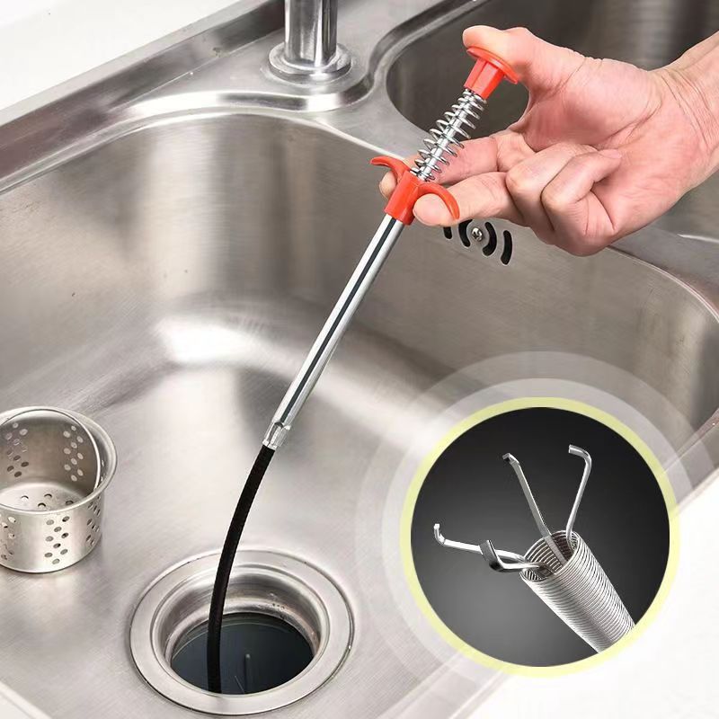 Kitchen sewer pipe dredge, bathroom toilet seat sewer dredge