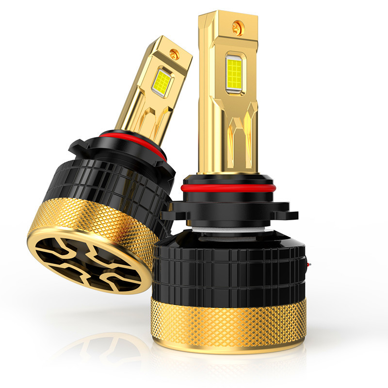 240W LED de alta potencia 9005 conductor de calor de doble tubo, chip importado, buen efecto de condensación de luz,