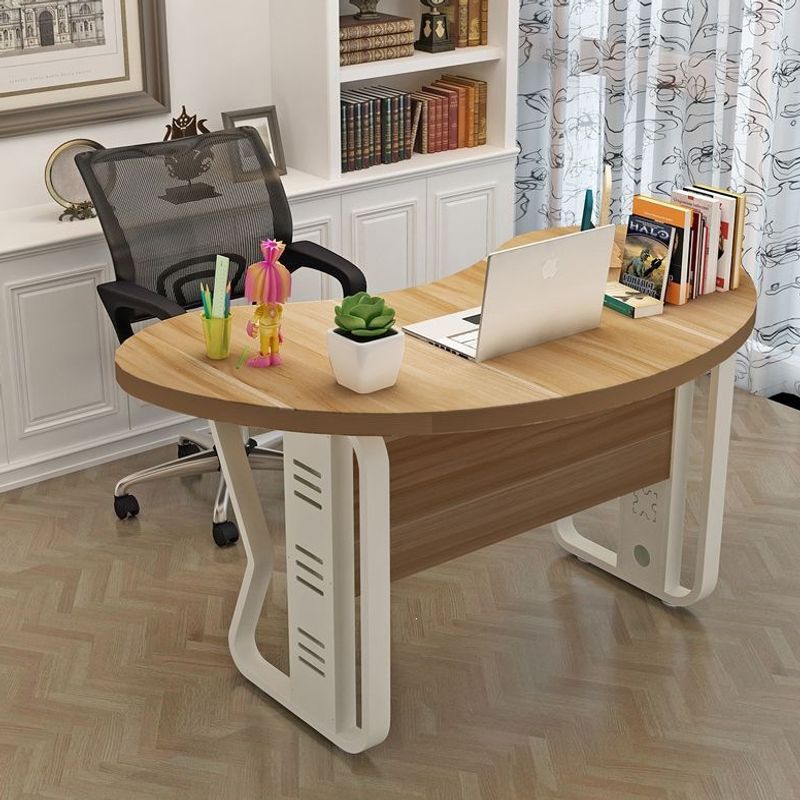 Home Computer Desk, Office Desk, Crescent-Shaped Bedroom Table, Single-Person Office Desk, Suitable for the Whole House, Economical Model Home Computer Desk, Office Desk, Crescent-Shaped Bedroom Table, Single-Person Office Desk, Suitable for the Whole House, Economical Model