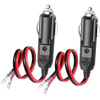 16AWG автомобиль заменяет сверхмощный носик 15A предохранитель прикуриватель гнездо 12V предохранитель прикуриватель