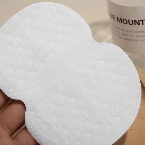 Manufacturer supplies mint ice-sense disposable antiperspirant pads, ultra-thin breathable plum-shaped underarm sweat-absorbent pads, on behalf of