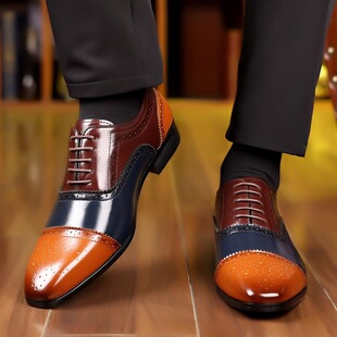 F 16553 Men's s Oxford Shoes ����Ь ���R�d���uͨ�羳�W����