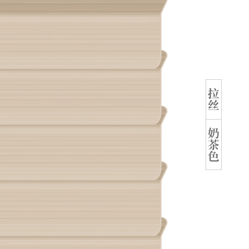 Color del té con leche cepillada