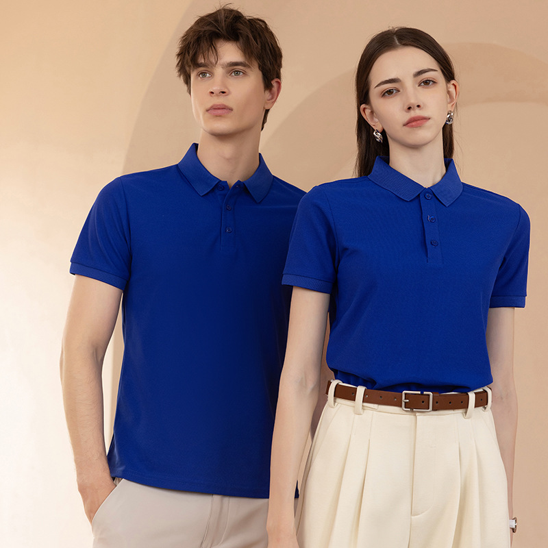 Nuevo producto de verano 2026: Camiseta POLO de manga corta con cuello doble piqué y cuello vuelto de color liso, estilo forestal con jacquard de piña, presentada en transmisión en vivo.