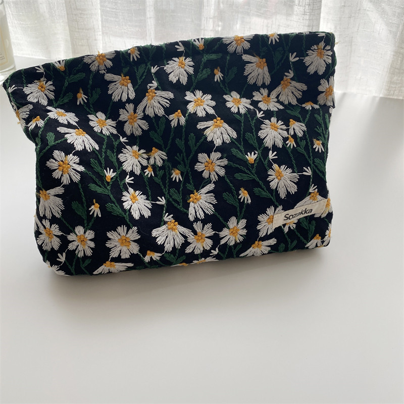 Women's Small Polyester Flower Fashion Square Zipper Square Bag display picture 7