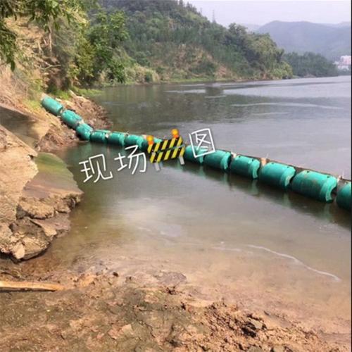 批发3寸海洋管道浮漂 橡胶管浮体 对夹式河道拦污漂浮桶
