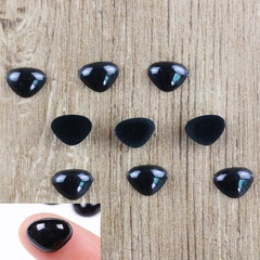 Doll animal doll eyes fabric material black needle hook flat bottom triangle nose decoration accessories