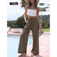 B 26520 High Waist Beach Wide Leg Pants �������ݺ������ȿ�