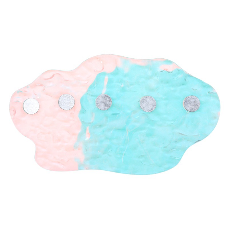 Arte de uñas de estilo japonés Aurora color mágico práctica titular de la hoja de uñas desgaste de succión magnética herramienta de práctica de uñas acrílico soporte de exhibición de la hoja de uñas