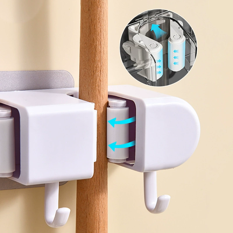 Kitchen spoon shovel storage rack multi-function punch-free wall-mounted rice spoon spatula storage hook wholesale