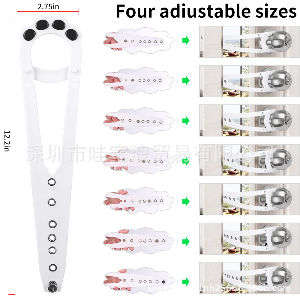 Cat Door bracket Latch Cat Door Holder Latch to prevent dogs from entering the Cat elastic Door lock