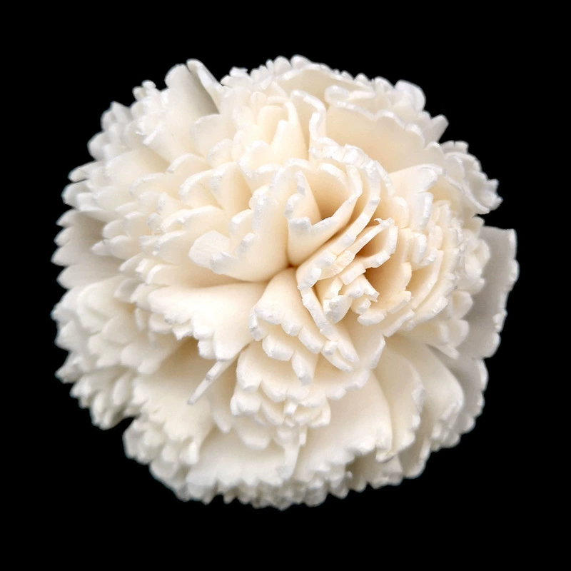 В наличии оптом | 4 см безогненный цветок гвоздики для ароматерапии можно покрасить перфорированным сменным цветком из ротанга