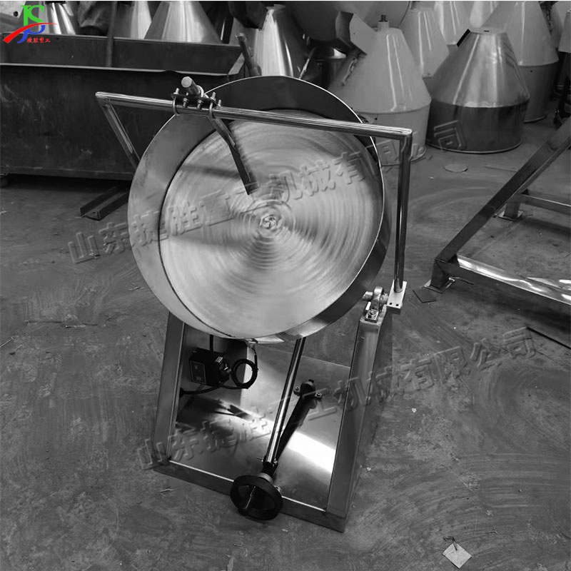 Pequeño granulador de disco de acero inoxidable fertilizante químico equipo granulador de polvo de cemento ceramsite granulador de disco de arena para gatos