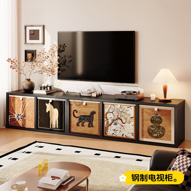 Medieval Style Tv Cabinet Living Room Home Kalek Free Combination Grid Cabinet Steel Storage Locker