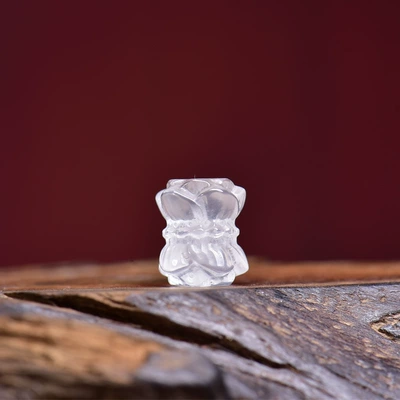 crystal carving pendant back cloud: Zərgərlik ara hissələri - no-6