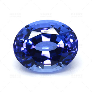Wuzhou Cultivate Sapphire Bare Stone high quality Egg-shaped Oval Jewelry Inlaid Main Stone AGL/GRC Certification