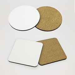 MDF コースターヒートトランスファー熱転写ブランク木板 diy ブランク密度ボード木板絵画用品