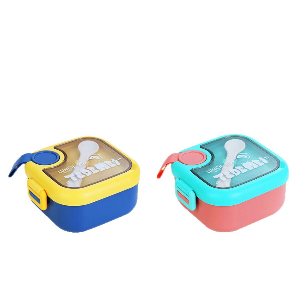 Portable Baby Food Bowl Cartoon Baby Bowl Cute Children's Eating Bowl Children's Tableware Set
