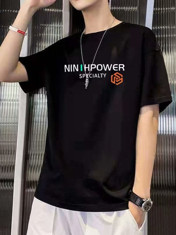 Camiseta de fondo para adolescentes de marca de moda coreana suelta y de moda