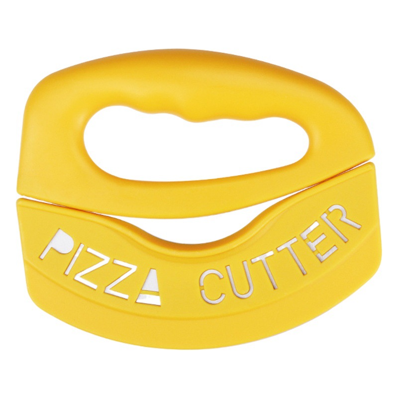 Stainless steel pizza cutter with protective cover pizza knife Amazon shake knife pizza knife multi-purpose cutting manufacturers