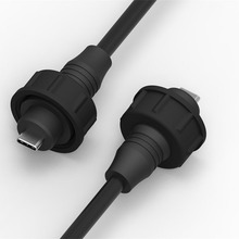 IP67 IP68��ˮUSB-C�B�Ӿ��^EMI���ɔ_�m����¿�̽�~��