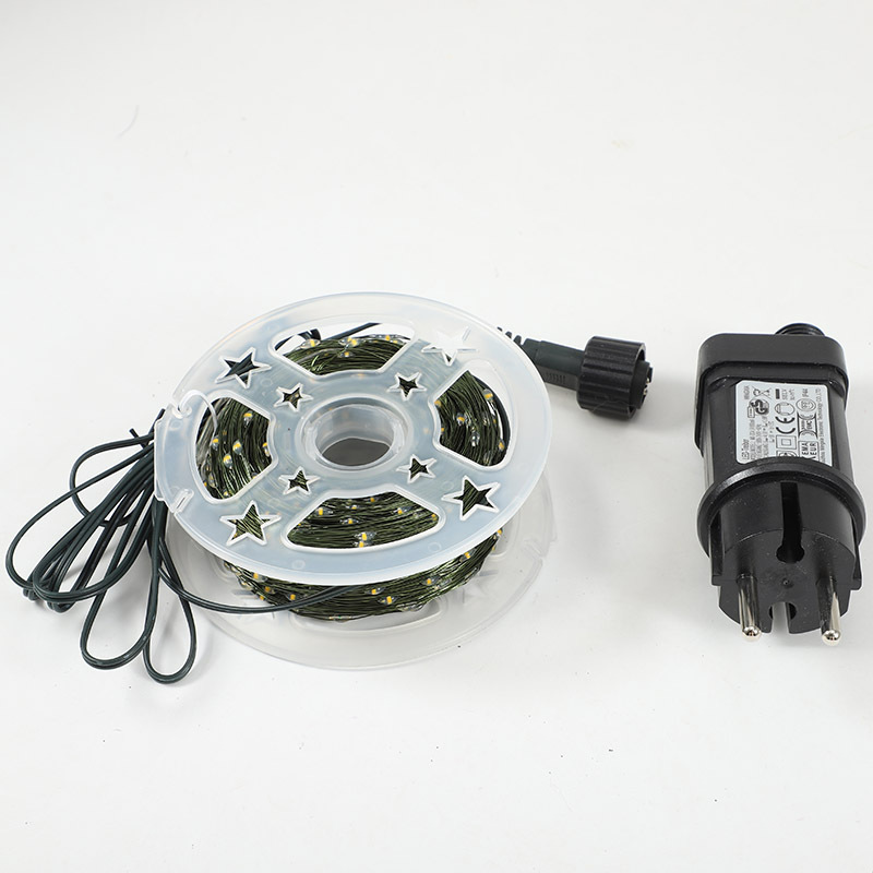 Гирлянда MLS теплый белый USB 2м