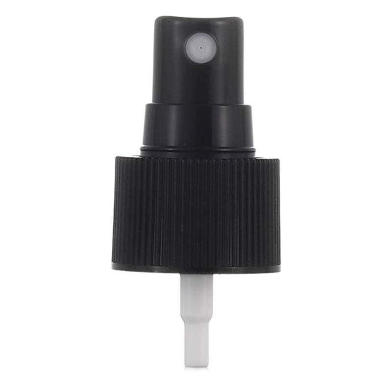 Botella de spray en stock marrón hombro oblicuo PET aerosol rayado negro botella de rocío puro botella de tóner Xumin material de embalaje