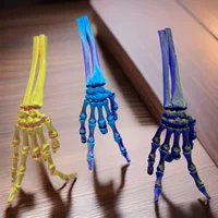 Забавный 3D скелет с подвижными суставами, креативный пасхальный интернет-хит, модный креативный подарок на Хэллоуин