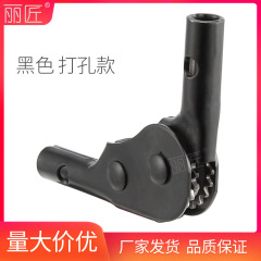 黒い日本のボタンの蝶番の怠け者のソファーの関節の寝椅子の背もたれの角度の調節器のビーチの椅子のシフトの位置は調節します。
