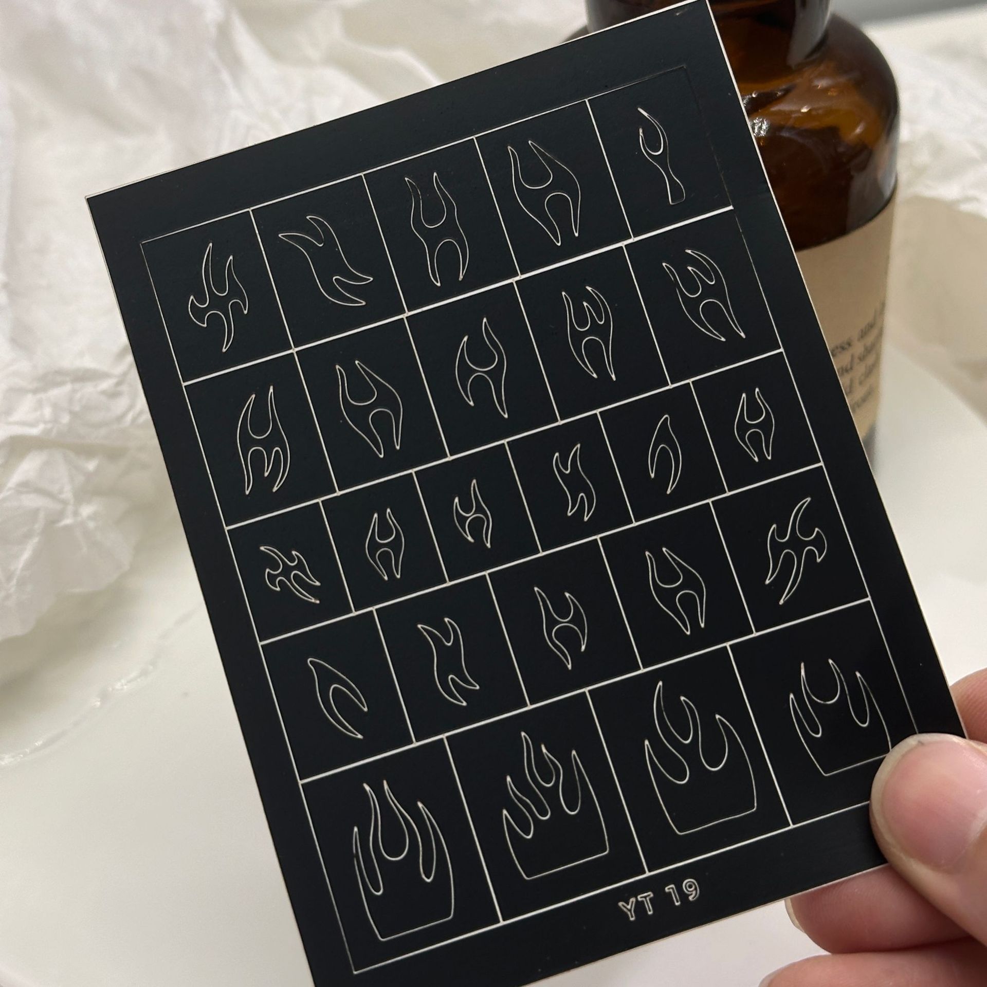 불꽃스티커(YT-19)