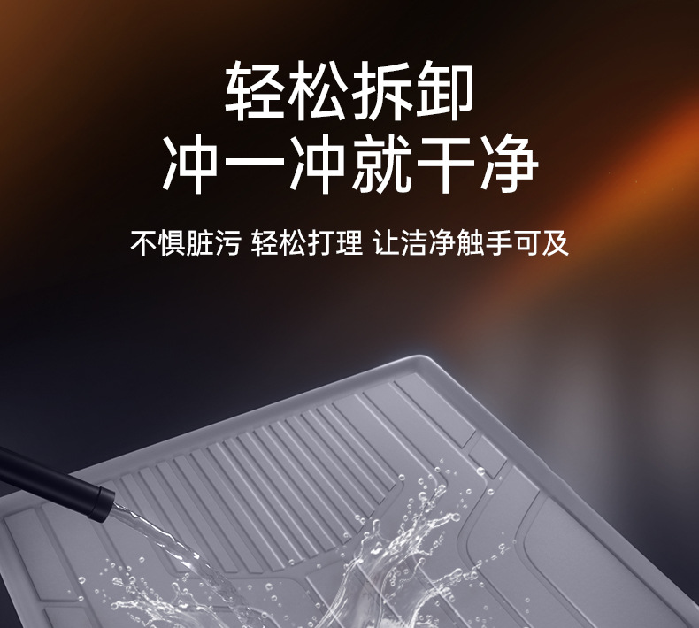 Suitable for Xpeng G7 Trunk Mat Tpe25 New Car Trunk Mat Interior Modification Decorative Accessories Foot Mat Supplies