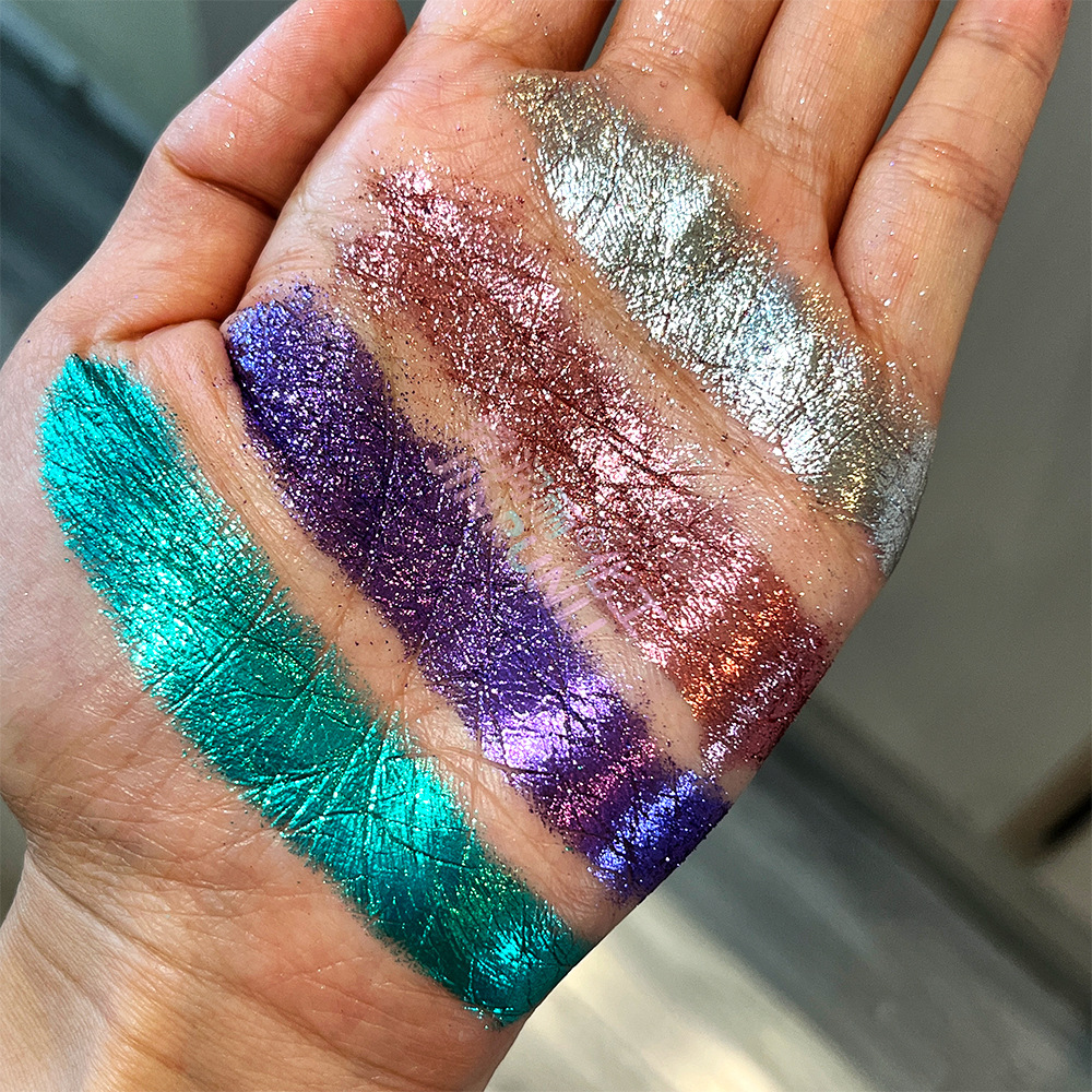 金属色效果颜料新铬粉2023 彩妆金属眼影颜料闪亮铬粉