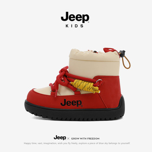 Jeep��ͯѩ��ѥŮͯ����2025�¿�ӽq�Ӻ�Ů���Ӻ��ޖ|����ѩ��Ь