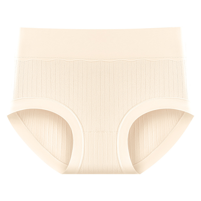 Las mujeres de seda de morera de algodón puro, entrepierna antibacteriana 2024, nueva cintura alta, abdomen ligero, levantamiento de cadera, calzoncillos bóxer sin costuras, refrescante