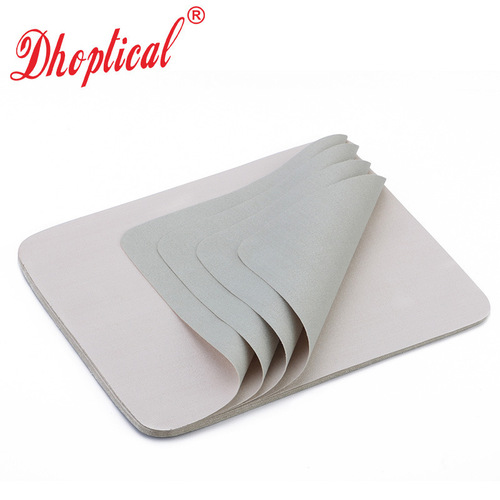 Two-color suede glasses cloth accessories can wipe mobile phone screen cleaning cloth glasses cloth 15*18CM