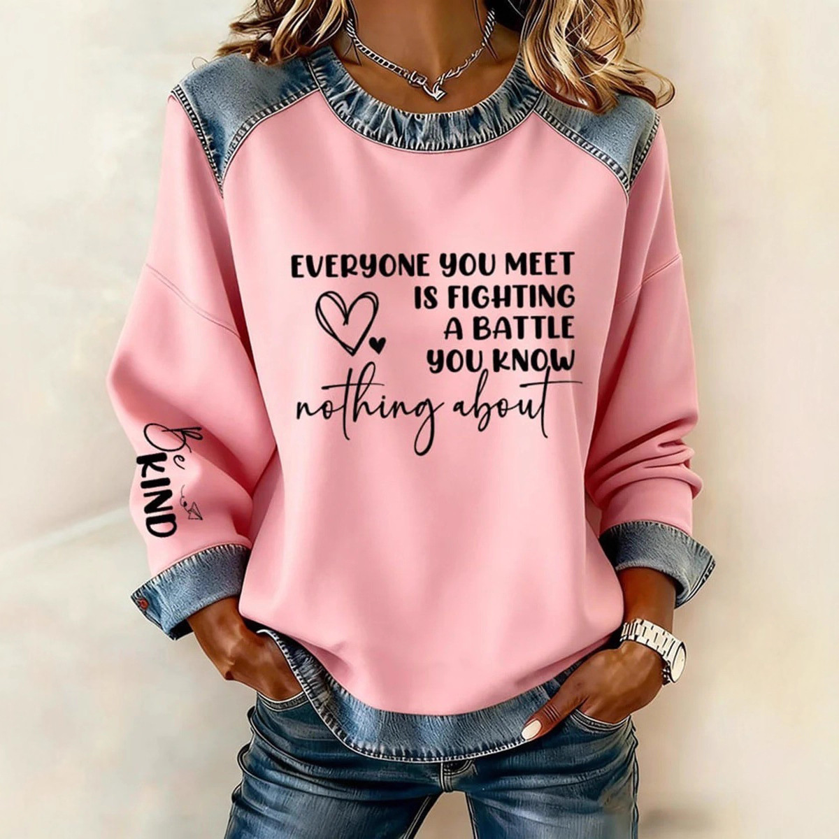 2025 Amazon Hot-Selling Cross-Border New 3D Imitation Cow Print Round Neck Loose Women's Sweatshirt Source Factory Store