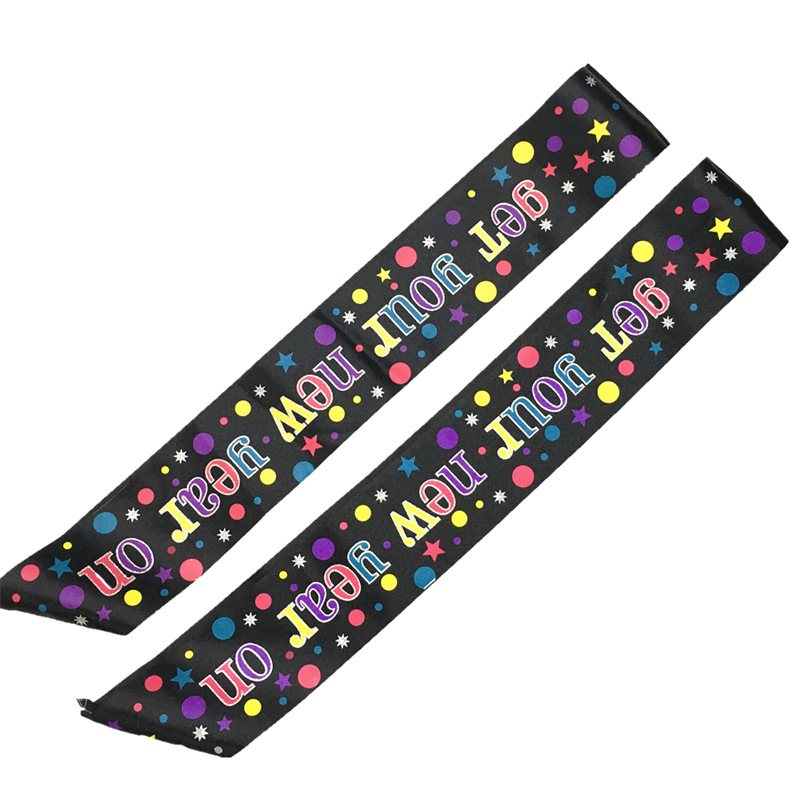 Cross border birthday party Shoulder strap Europe and America new pattern birthday Shoulder strap star monolayer Etiquette with Makeup Clothes & Accessories prop