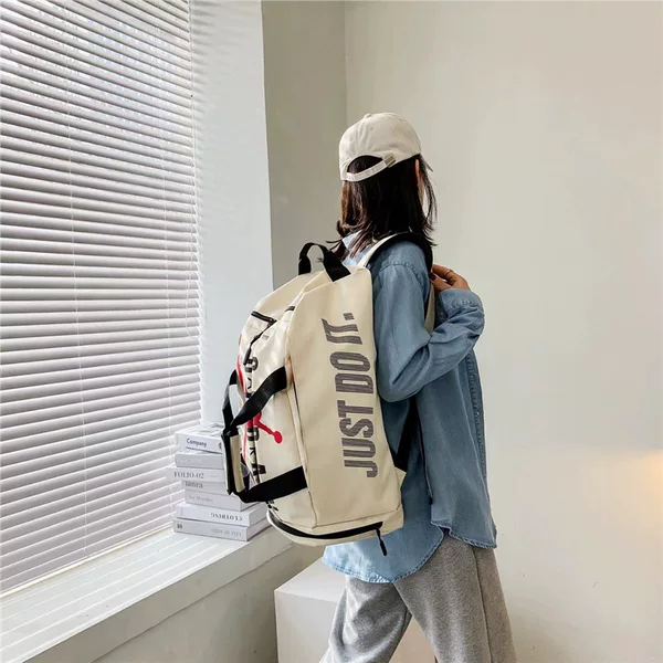 Popular Men's and Women's Large Capacity Travel Bag Backpack Dry and Wet Separation Outdoor Sports Fitness Bag Basketball Bag Sports Bag