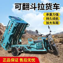 农用国标山区拉货快递电动三轮车货车载重摆摊新款电瓶电瓶车爬坡