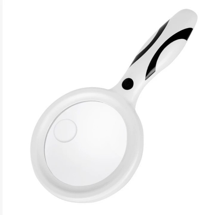 Новое трехступенчатое увеличительное стекло с яркостью 5 раз в 10 раз ручной USB-кабель для зарядки 33 светодиода кольцевой световой сенсорный переключатель