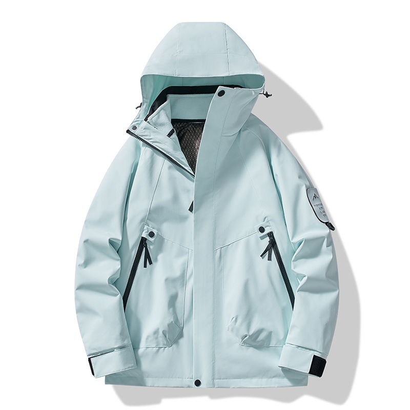 卸売新しいカップル 2518 オリジナル独立包装ジャケット屋外防風防水登山シングルジャケット女性のための|undefined