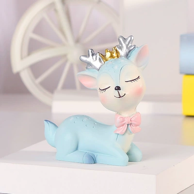 Car ornaments – Decorative Supplies, Cute Pets - couple-deer-elegant-blue