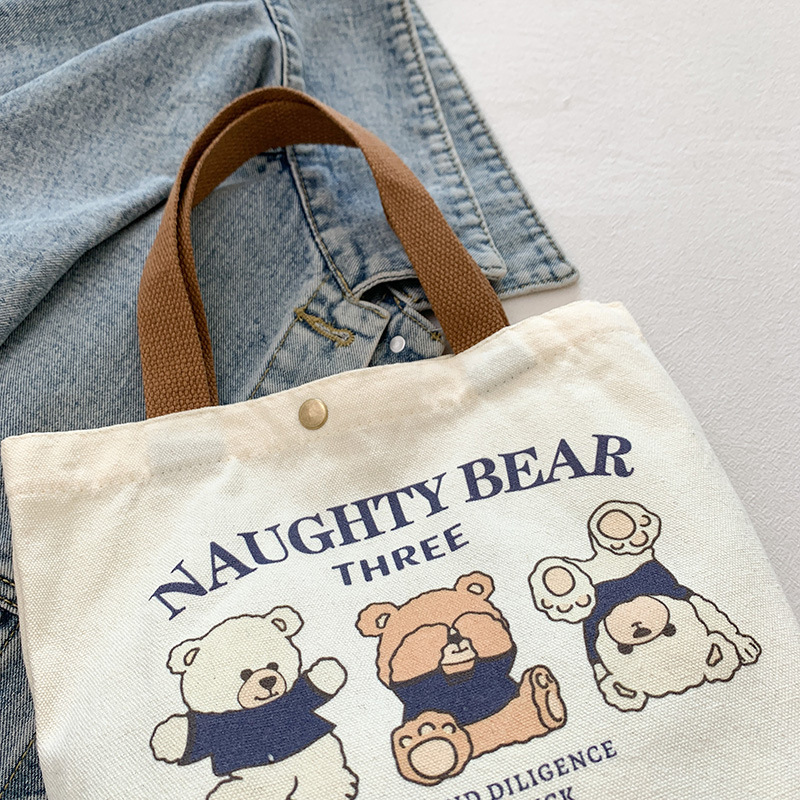 Bolsa de mano de lonchera de trabajo 2025 nuevo bolso de mujer bolso de mano bento bolso de lona bolso impermeable