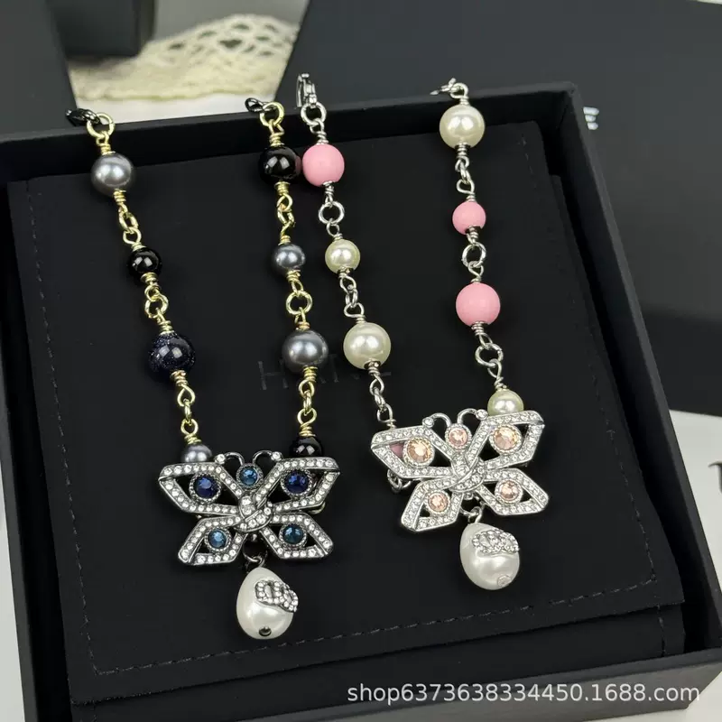 Свежий милый маленький дизайн браслета с буквами, стиль Chanel, сезонный тренд
