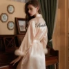 Cuff Feather-Bride Champagne
