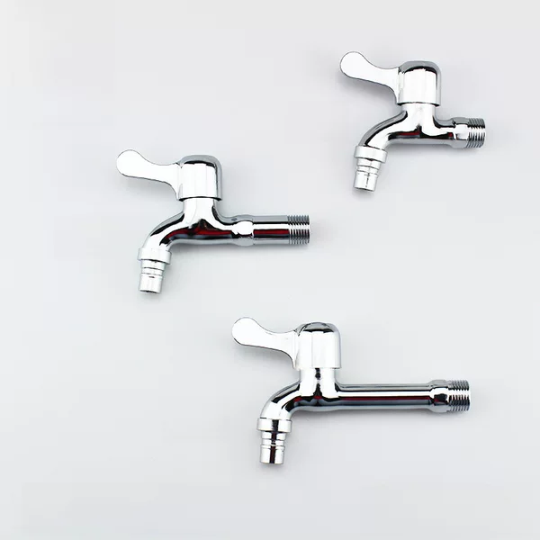 Factory direct supply 4 points zinc alloy washing machine faucet single cold quick opening nozzle basin mop pool faucet supply