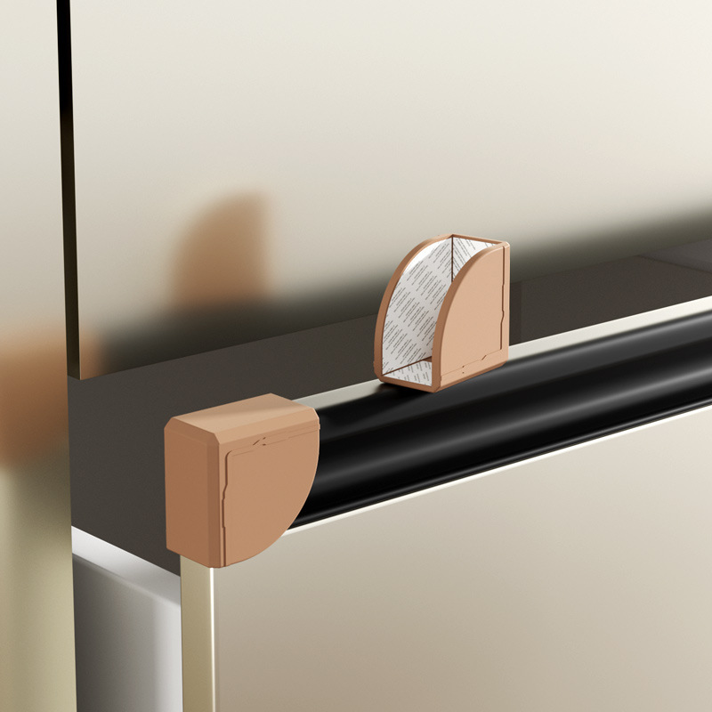 Cabinet Corner Anti-Collision Protection Kidsren's Cabinet Door Fan-Shaped Handle Scratch Hand Corner Protector Drawer Door Table Head Protection Cover