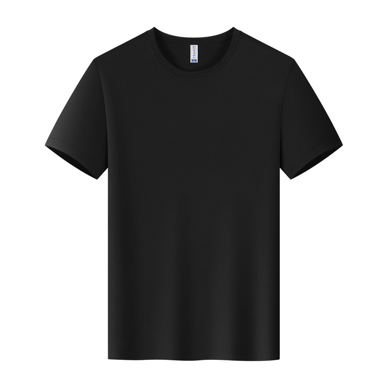 冰丝速干t恤定制工作服印logo跑步健身衣企业圆领短袖文化广告衫|undefined