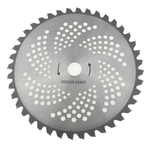 Grass trimmer blade cut-off machine 10-inch 40-tooth alloy round saw blade 255 weed trimmer accessories garden tools universal